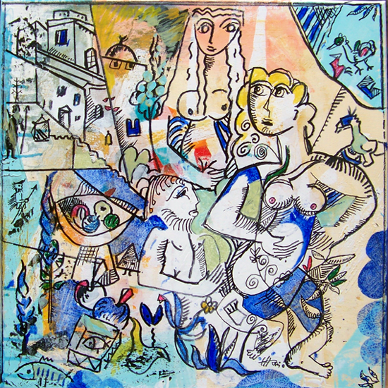 La danse - der Tanz 60 * 60 cm Mario 2011