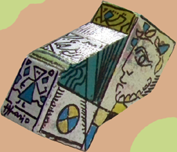 Bemalter Pflasterstein  Mario 2011