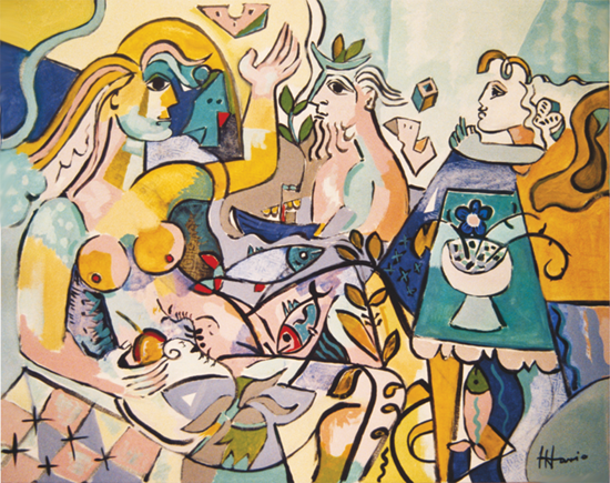 Incontro al mare  100 * 130 cm Mario 2008