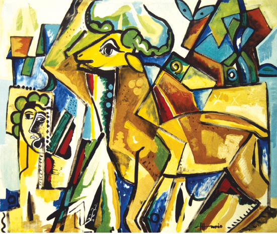Gazelle 80 * 100 cm Mario 2008