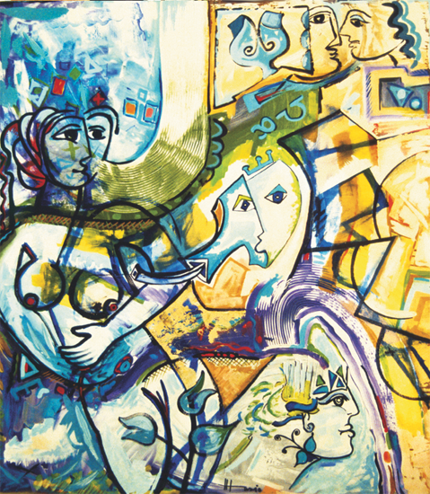 Orpheus 160 * 120 cm Mario 2009